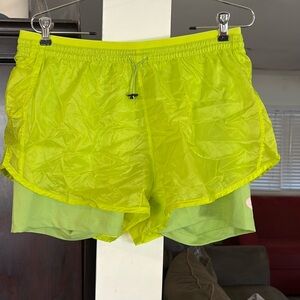 NWOT LIME GREEN NIKE GYM SHORTS